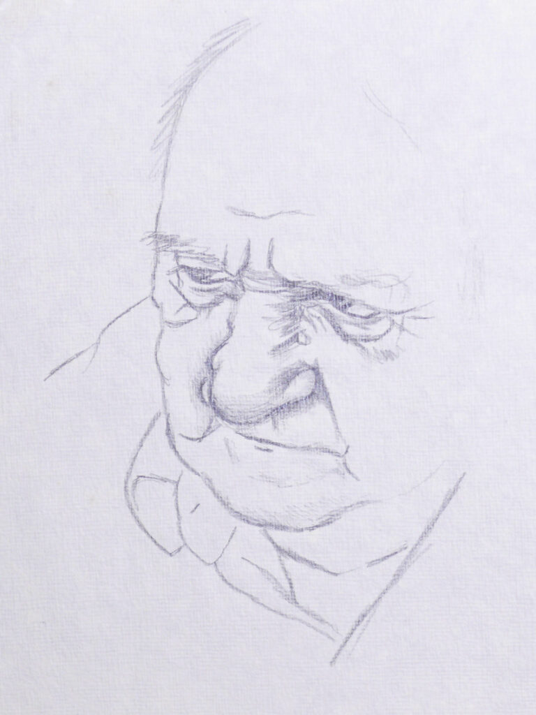 Anton 3/1 | 21 x 29 cm; Bleistift auf Papier