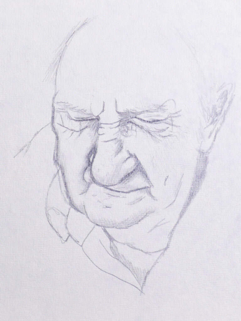 Anton 3/2 | 21 x 29 cm; Bleistift auf Papier